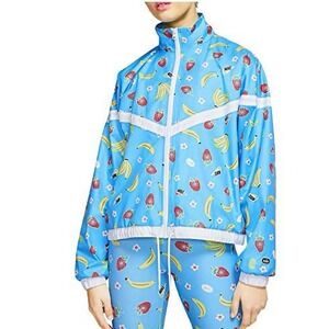 Nike Sportswear Womens‎ Woven Printed Jacket & Leggings Light Blue-Size XL NWT